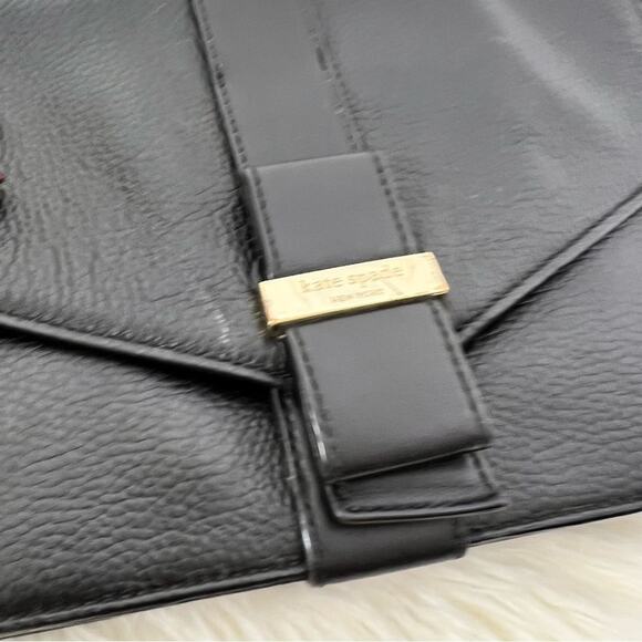 Kate Spade Josephine Black Leather Crossbody Bag - Picture 4 of 12